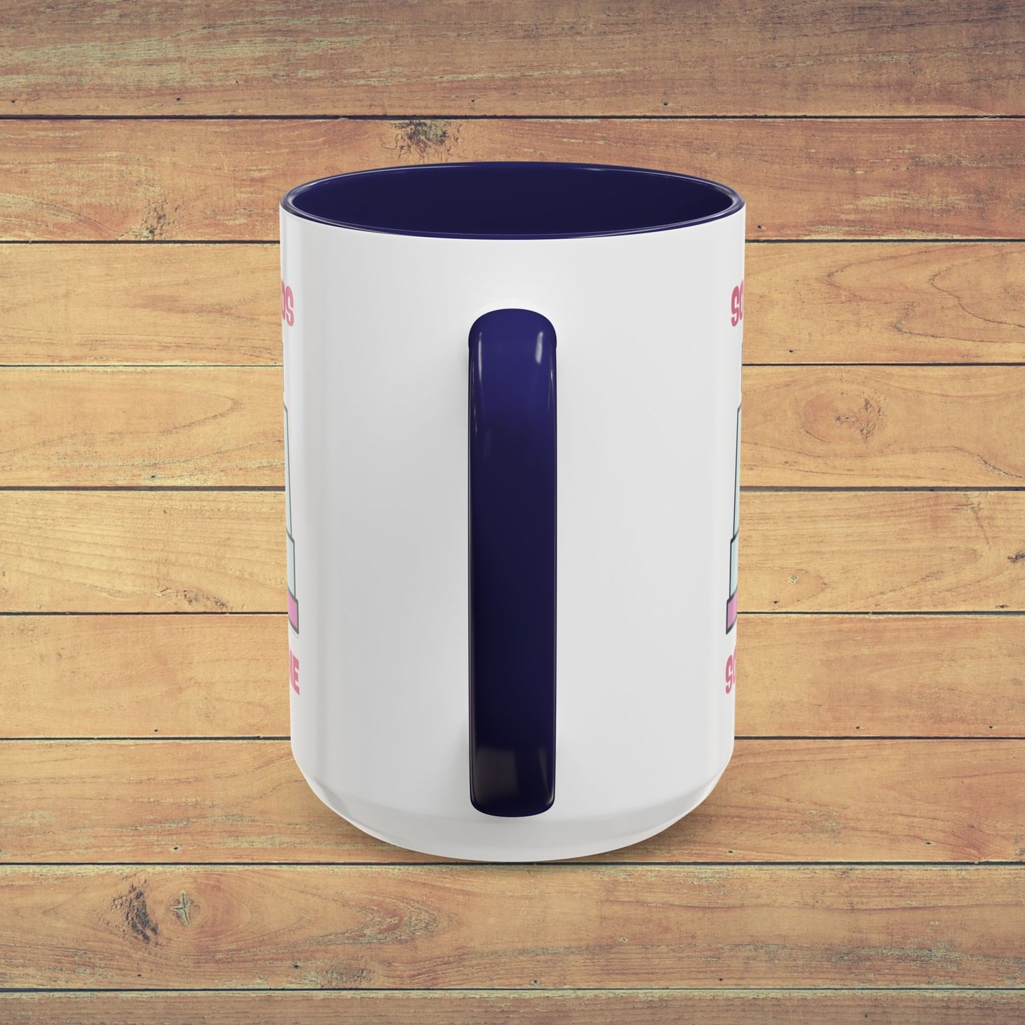 Funny Birdwatching Coffee Mug | "So Many Birds So Little Time" Gift for Bird Lovers | 15oz Ceramic Mug in contrasting Black, Blue or Navy